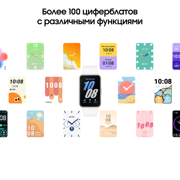 Купить SAMSUNG фитнес-браслет R390 GalaxyFit3 silver-7.png